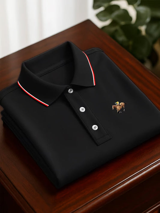 Férfi vintage nyaralás üzleti alkalmi póló