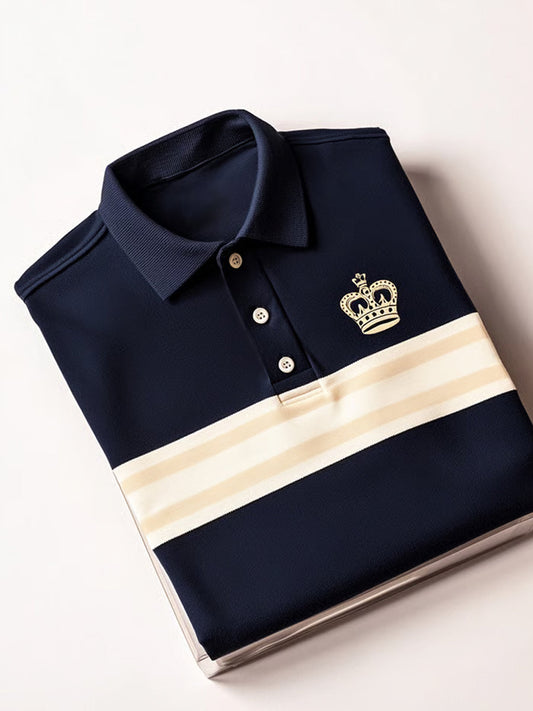 Férfi vintage nyaralás üzleti alkalmi póló