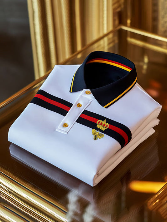 Férfi vintage nyaralás üzleti alkalmi póló