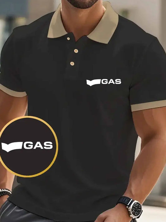 Férfi vintage nyaralás üzleti alkalmi póló