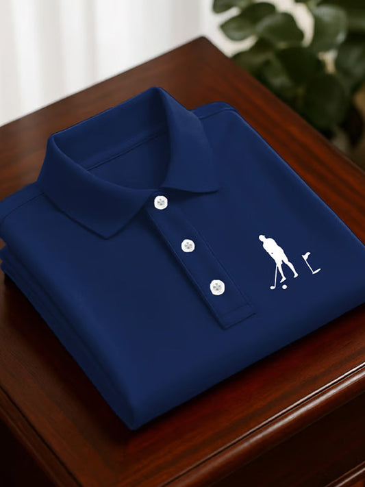 Férfi vintage nyaralás üzleti alkalmi póló