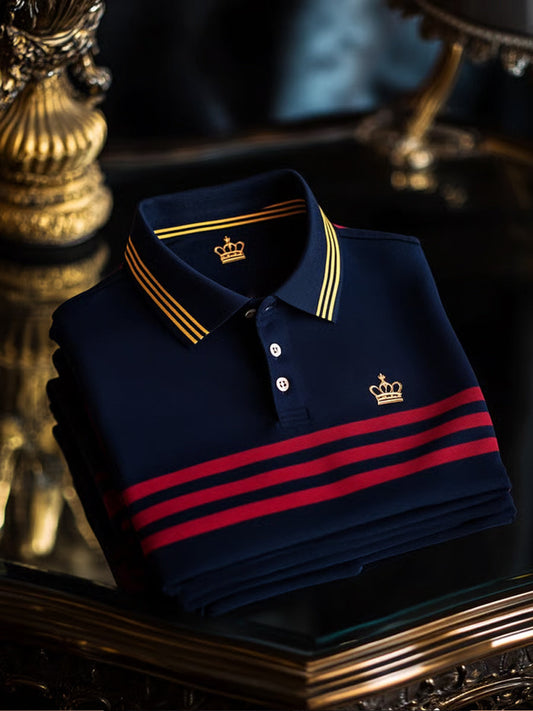 Férfi vintage nyaralás üzleti alkalmi póló