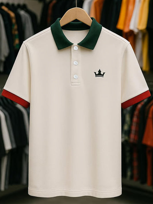 Férfi vintage nyaralás üzleti alkalmi póló