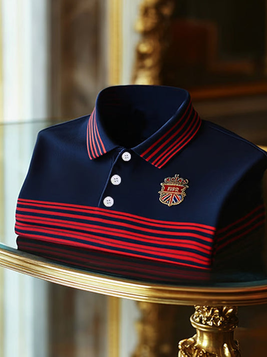 Férfi vintage nyaralás üzleti alkalmi póló