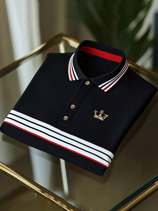 Férfi vintage nyaralás üzleti alkalmi póló