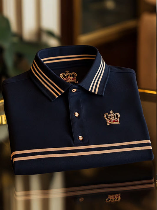 Férfi vintage nyaralás üzleti alkalmi póló