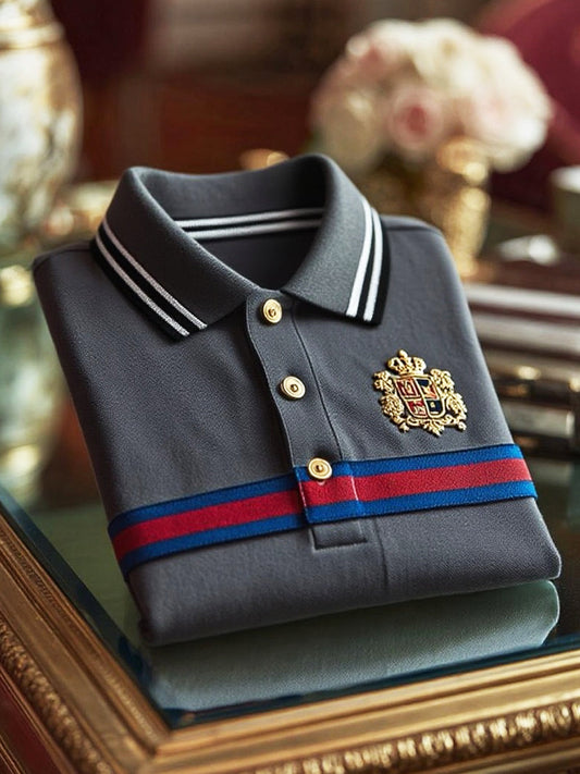 Klasszikus royal crest business rövid ujjú pólóing