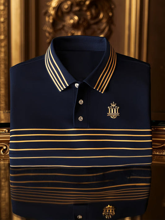 Férfi vintage nyaralás üzleti alkalmi póló