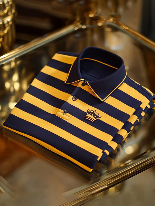 Férfi vintage nyaralás üzleti alkalmi póló