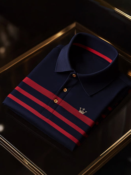 Férfi vintage nyaralás üzleti alkalmi póló