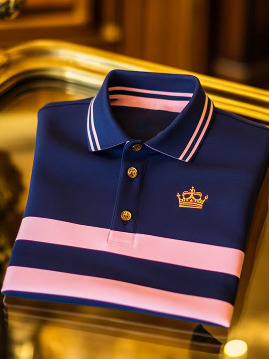 Férfi vintage nyaralás üzleti alkalmi póló