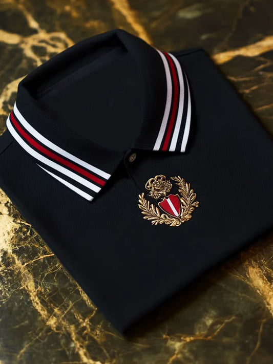 Férfi vintage nyaralás üzleti alkalmi póló