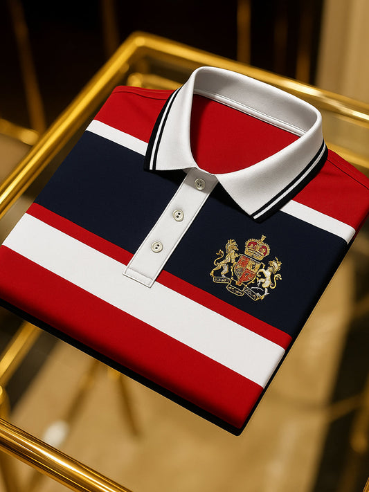 Férfi vintage nyaralás üzleti alkalmi póló