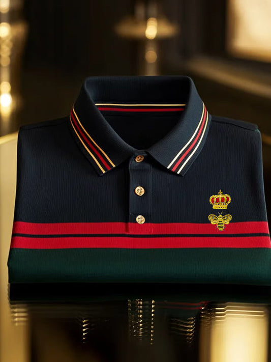 Férfi vintage nyaralás üzleti alkalmi póló