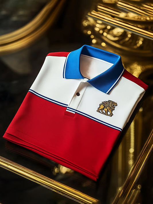 Férfi vintage nyaralás üzleti alkalmi póló