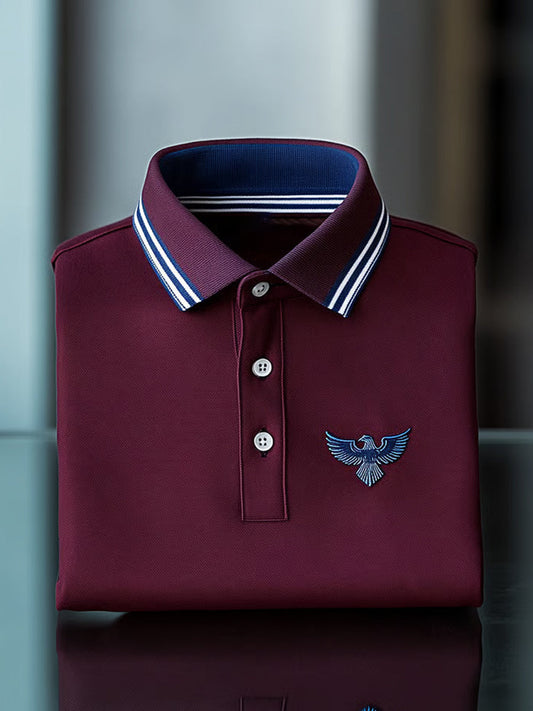 Férfi vintage nyaralás üzleti alkalmi póló