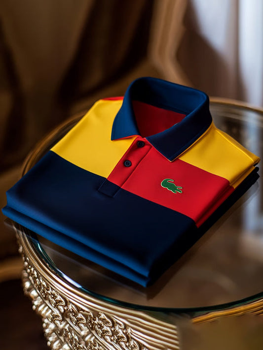 Férfi vintage nyaralás üzleti alkalmi póló