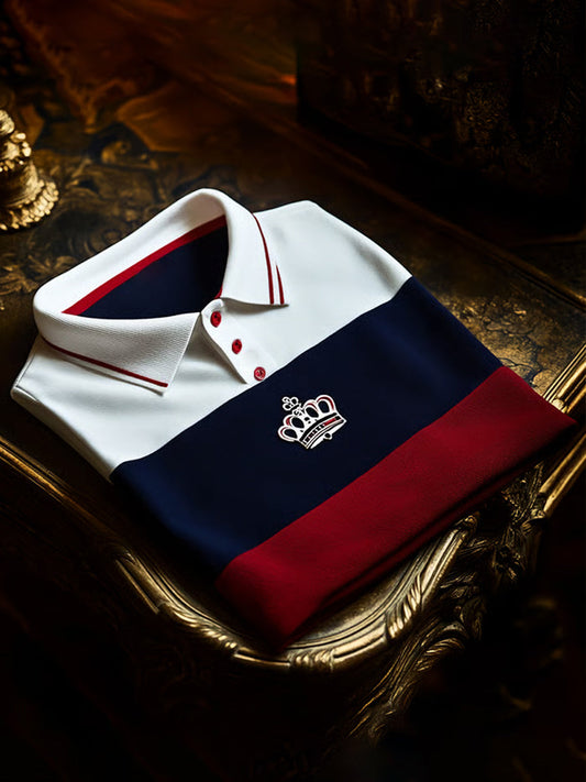 Férfi vintage nyaralás üzleti alkalmi póló