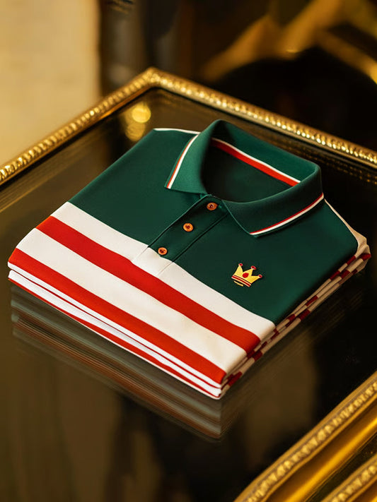 Férfi vintage nyaralás üzleti alkalmi póló