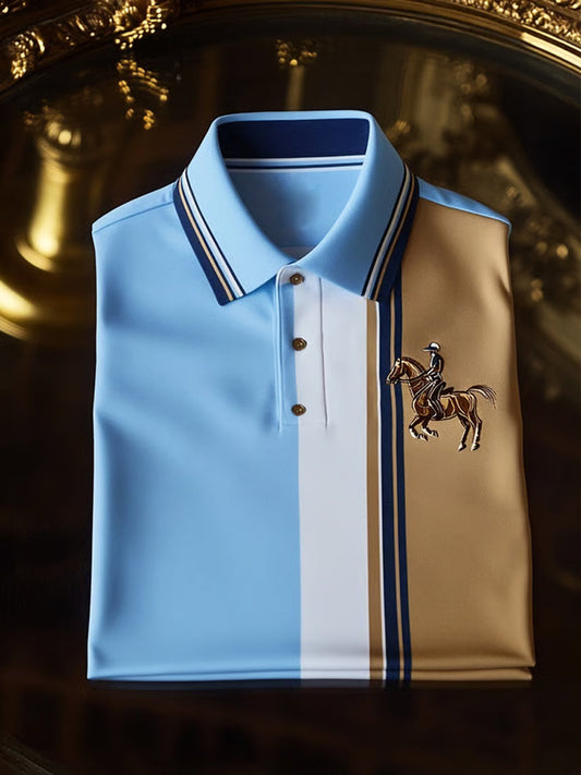 Férfi vintage nyaralás üzleti alkalmi póló