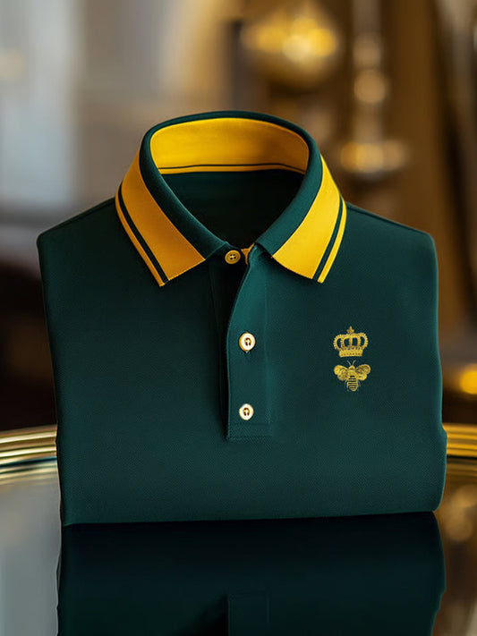 Férfi vintage nyaralás üzleti alkalmi póló