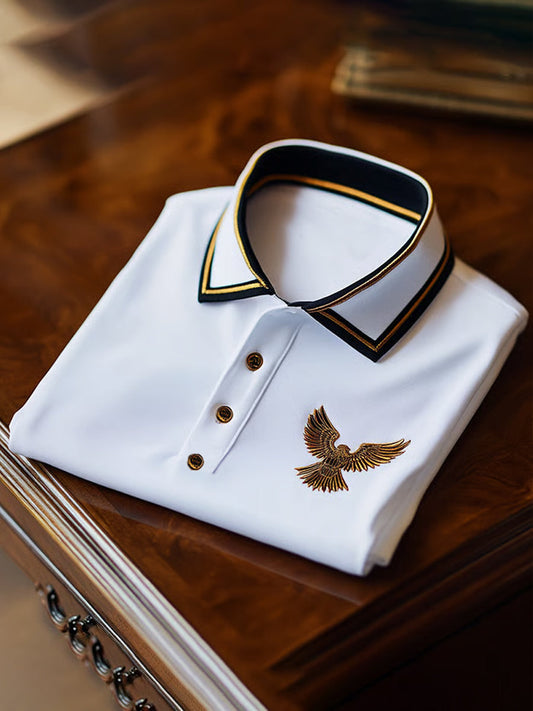 Férfi vintage nyaralás üzleti alkalmi póló