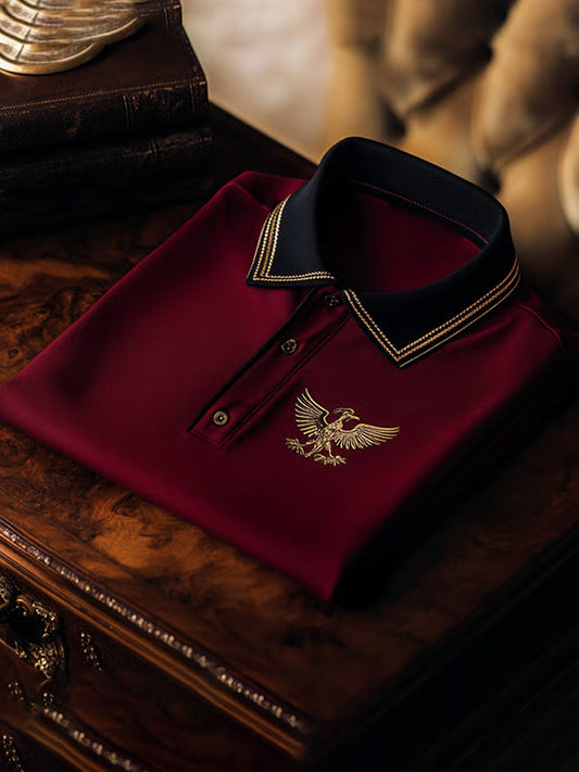 Férfi vintage nyaralás üzleti alkalmi póló