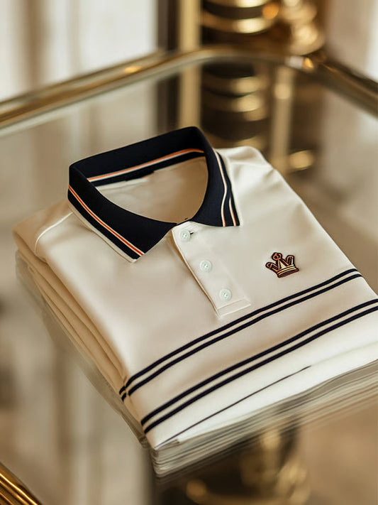 Férfi vintage nyaralás üzleti alkalmi póló