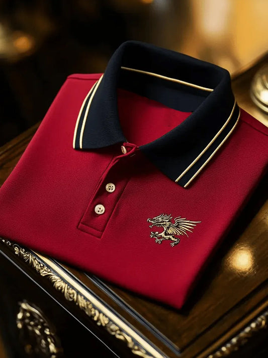 Férfi vintage nyaralás üzleti alkalmi póló