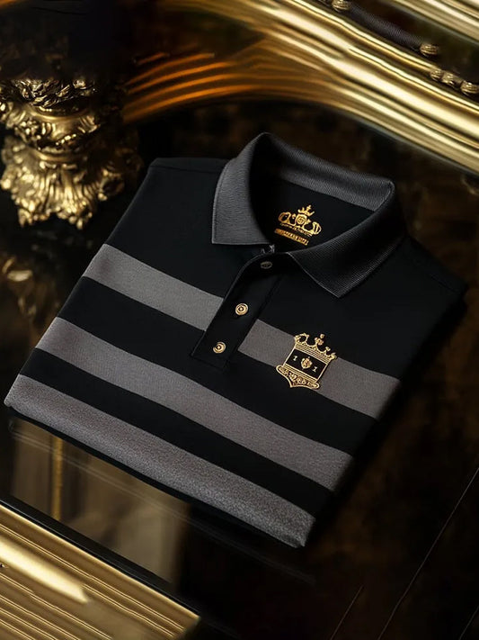 Férfi vintage nyaralás üzleti alkalmi póló