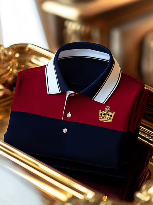 Férfi vintage nyaralás üzleti alkalmi póló