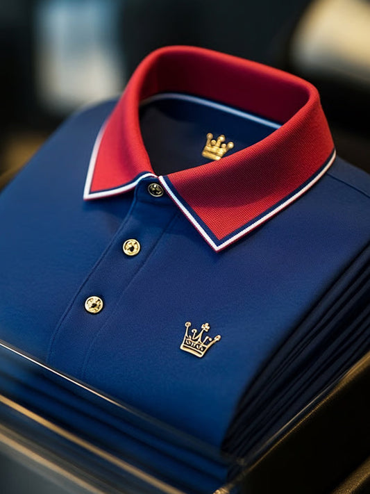 Férfi vintage nyaralás üzleti alkalmi póló