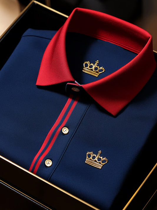 Férfi vintage nyaralás üzleti alkalmi póló