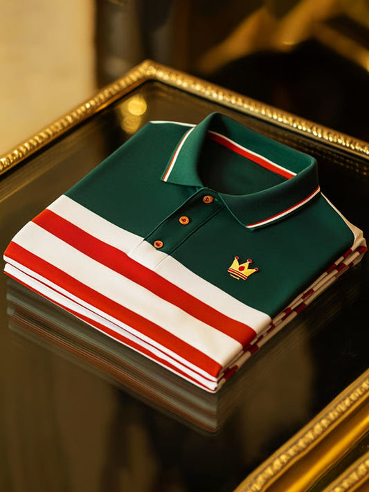 Férfi vintage nyaralás üzleti alkalmi póló