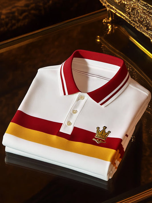 Férfi vintage nyaralás üzleti alkalmi póló