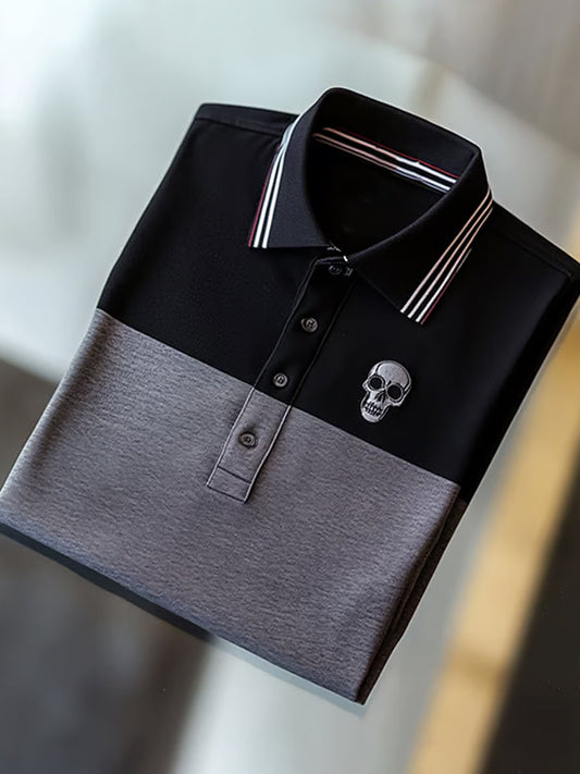 Férfi vintage nyaralás üzleti alkalmi póló