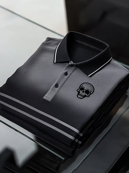 Férfi vintage nyaralás üzleti alkalmi póló