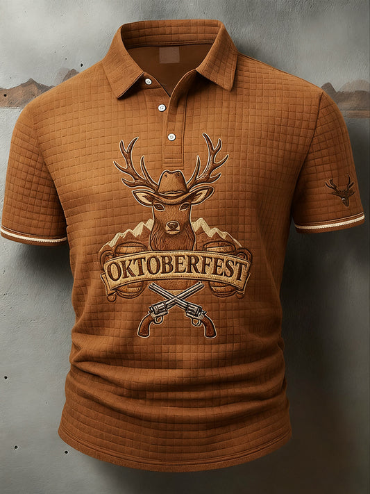 Férfi vintage nyaralás üzleti alkalmi póló