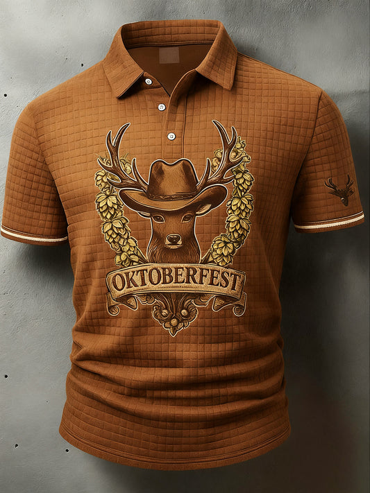 Férfi vintage nyaralás üzleti alkalmi póló