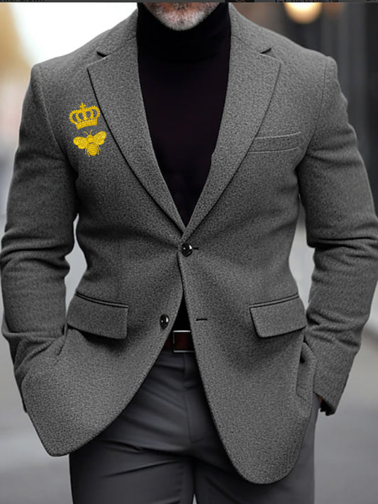 Férfi vintage üzleti ruha kabát