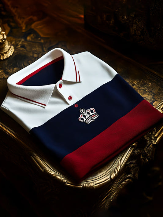 Férfi vintage nyaralás üzleti alkalmi póló