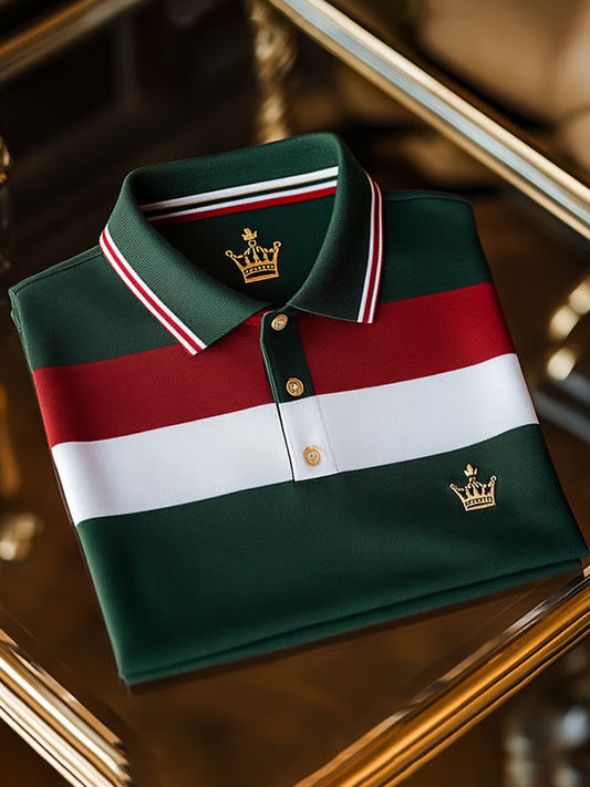 Férfi vintage nyaralás üzleti alkalmi póló