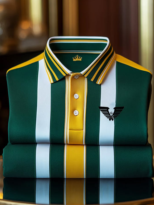 Férfi vintage nyaralás üzleti alkalmi póló