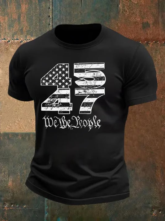 Férfi charlie kirk turning point usa trump emlékpóló