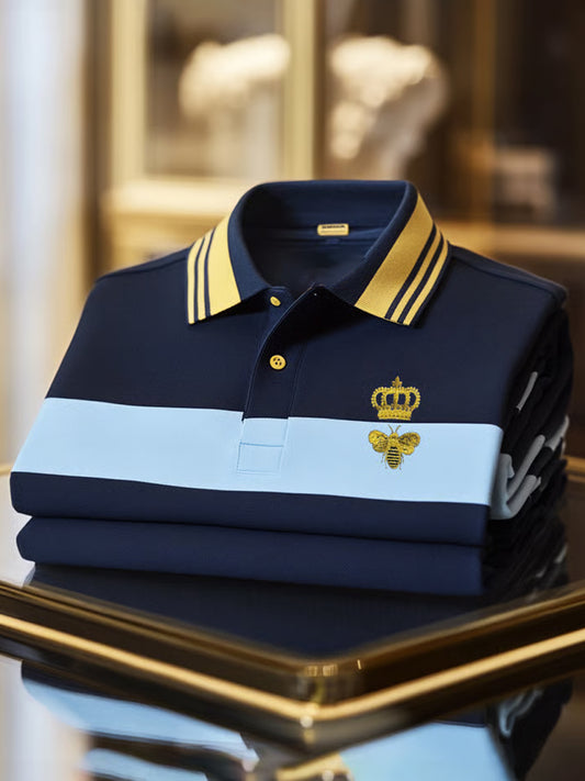 Férfi vintage nyaralás üzleti alkalmi póló