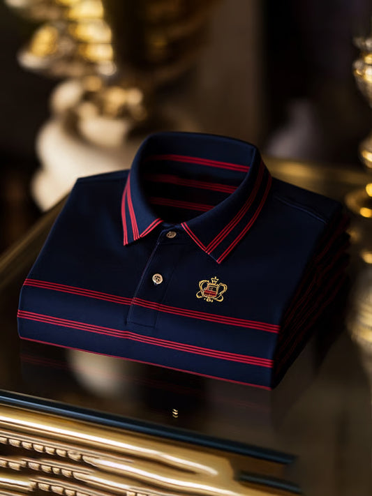 Férfi vintage nyaralás üzleti alkalmi póló