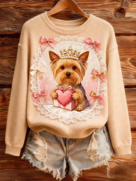 Női vintage állat művészet nyomtatás alkalmi retro kapucnis