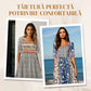 【S-4XL】👗Női elegáns bohém nyomtatott ruha