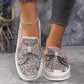✨Új termékek az ajánlatban ✨Női Strasszos Slip-On Bow Sneakers cipők