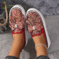 ✨Új termékek az ajánlatban ✨Női Strasszos Slip-On Bow Sneakers cipők